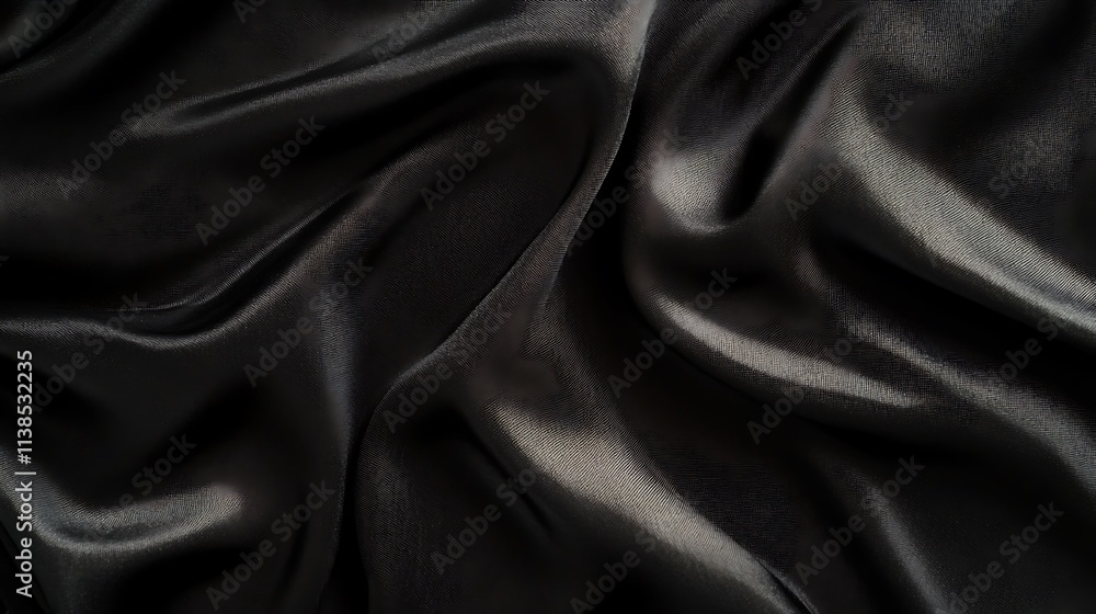 9. A smooth black background with a satin-like texture and soft highlights 9. A smooth black background with a satin-like texture and soft highlights