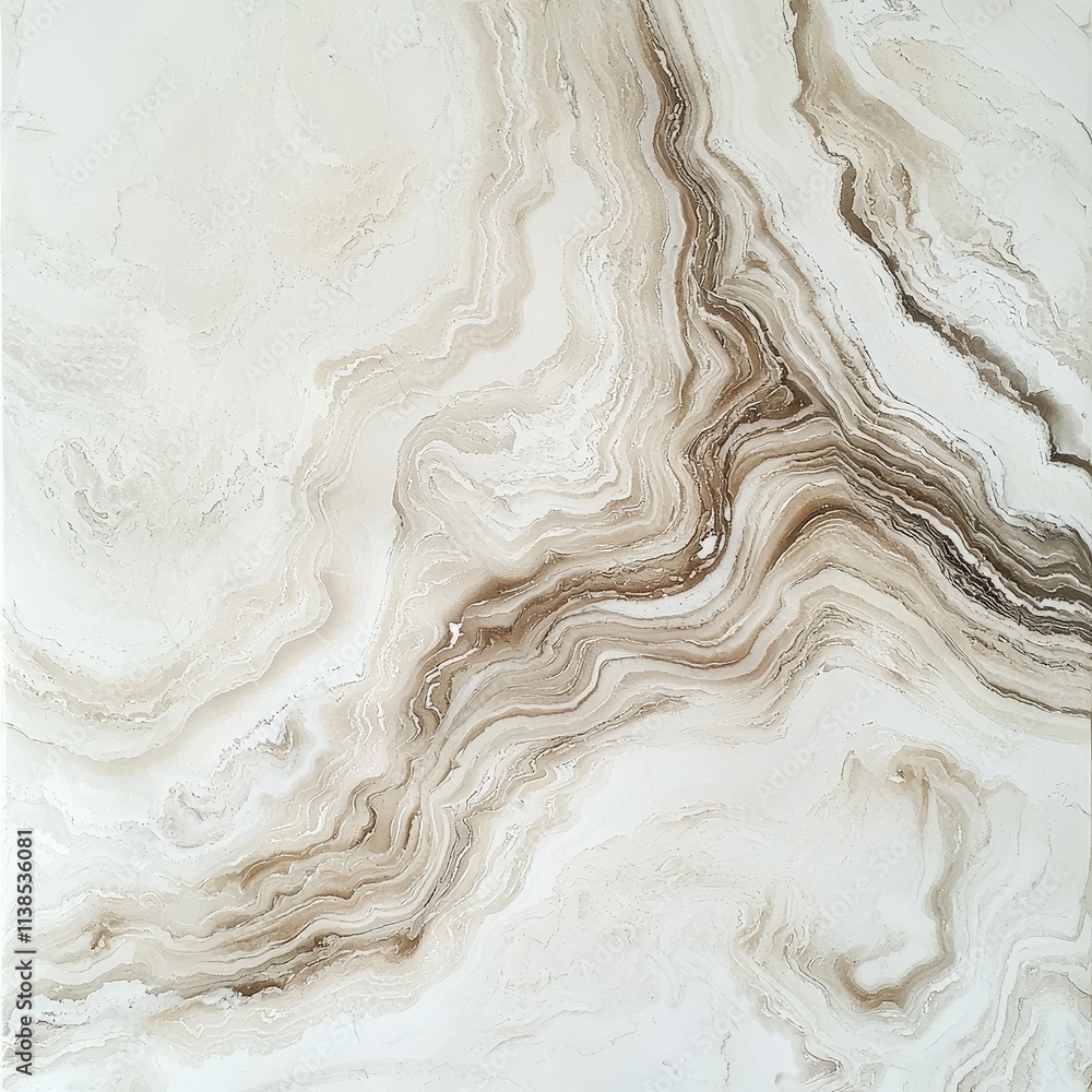 Close-up of natural stone texture with elegant swirling patterns in beige and brown tones, showcasing polished veining and organic beauty. Ideal for design and luxury decor concepts. Close-up of natural stone texture with elegant swirling patterns in beige and brown tones, showcasing polished veining and organic beauty. Ideal for design and luxury decor concepts.