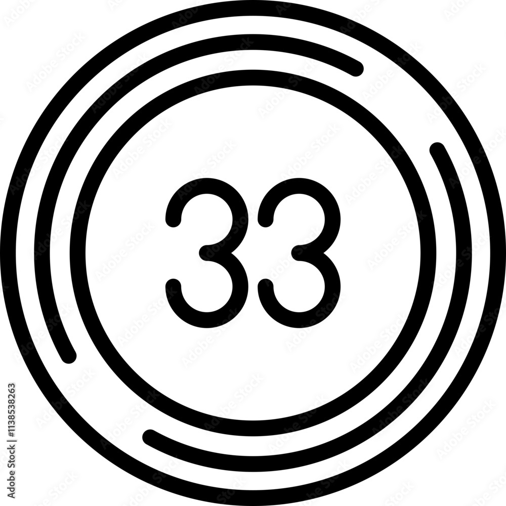 Thirty three Icon Thirty three Icon