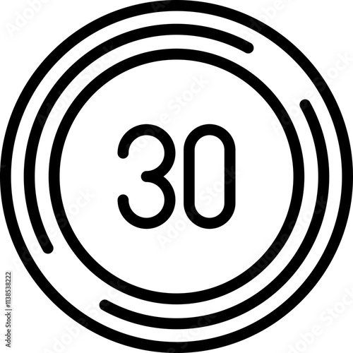 Thirty Icon