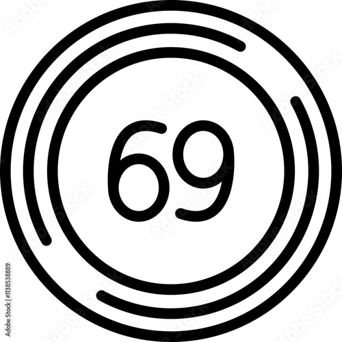 Sixty nine Icon