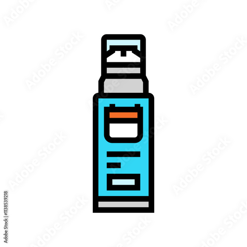 anti aging cream men cosmetic color icon vector. anti aging cream men cosmetic sign. isolated symbol illustration