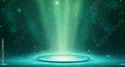 Illuminated Platform with G...