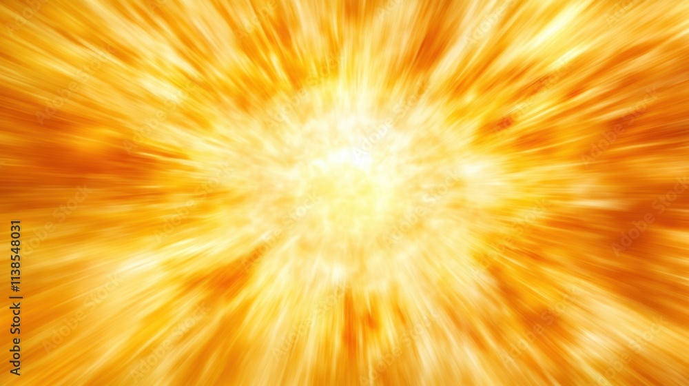Dynamic Burst of Golden Light Creating a Dazzling Radiant Background Dynamic Burst of Golden Light Creating a Dazzling Radiant Background