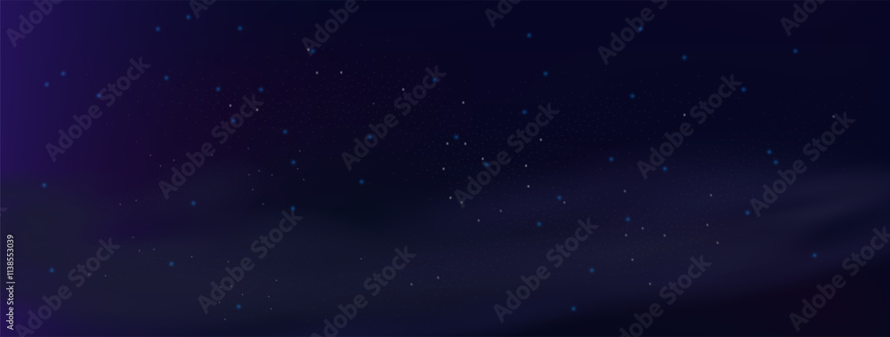 Naklejka premium Starry night sky with astrological constellations. Space stars background.Space nebula and glittering stardust.
