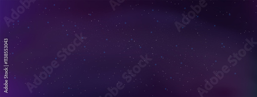 Starry night sky with astrological constellations. Space stars background.Space nebula and glittering stardust.
