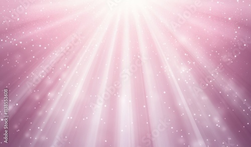 Pink Light Rays Sparkle Bac...