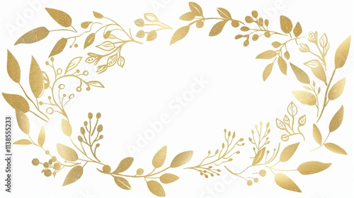 gold laurel wreath