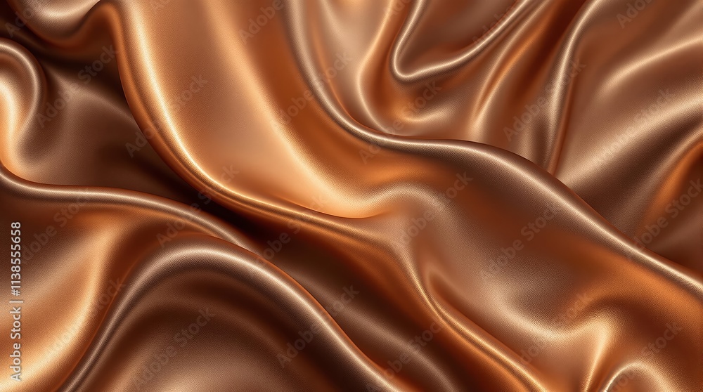 Glossy designer paper with a rich chocolate brown and coppery gradient, featuring a wavy, metallic texture Glossy designer paper with a rich chocolate brown and coppery gradient, featuring a wavy, metallic texture