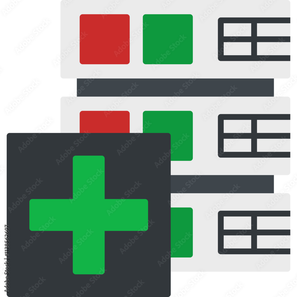 Obraz premium Database Icon