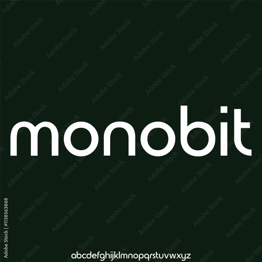 8bit modern font display vector alphabet set 8bit modern font display vector alphabet set