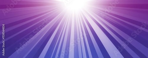 Abstract Purple Rays Conver...