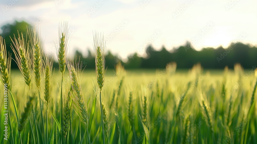 Wheat harvesting in a sunlit field nature photography rural landscape scenic beauty close-up view agriculture concept Wheat harvesting in a sunlit field nature photography rural landscape scenic beauty close-up view agriculture concept