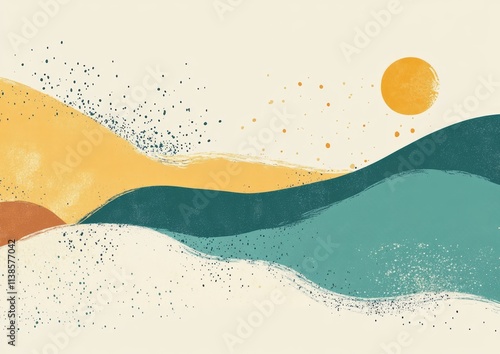 Abstract Landscape Painting...