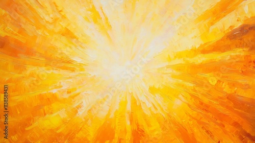 Abstract Yellow And Orange ...