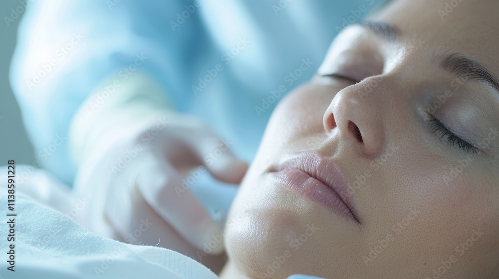 Naklejka premium Beauty treatment