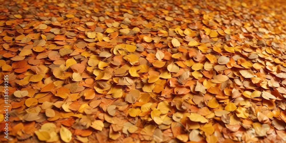scattered leaves in shades of yellow and orange on a warm orange base with empty space , autumn leaves, fall foliage, autumn colors scattered leaves in shades of yellow and orange on a warm orange base with empty space , autumn leaves, fall foliage, autumn colors