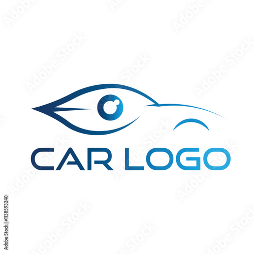 Sleek and Modern Car Logo Design for Automotive Companies, Car Dealerships, and Services