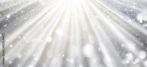 Silver Light Rays Sparkle F...
