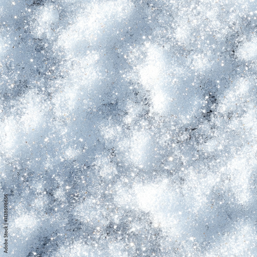 Top view photo of snow with tiny glimmering ice particles, seamless texture Top view photo of snow with tiny glimmering ice particles, seamless texture