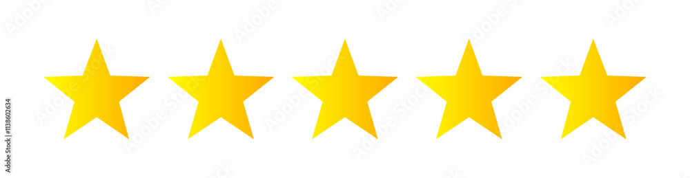 Five stars rating Five stars rating