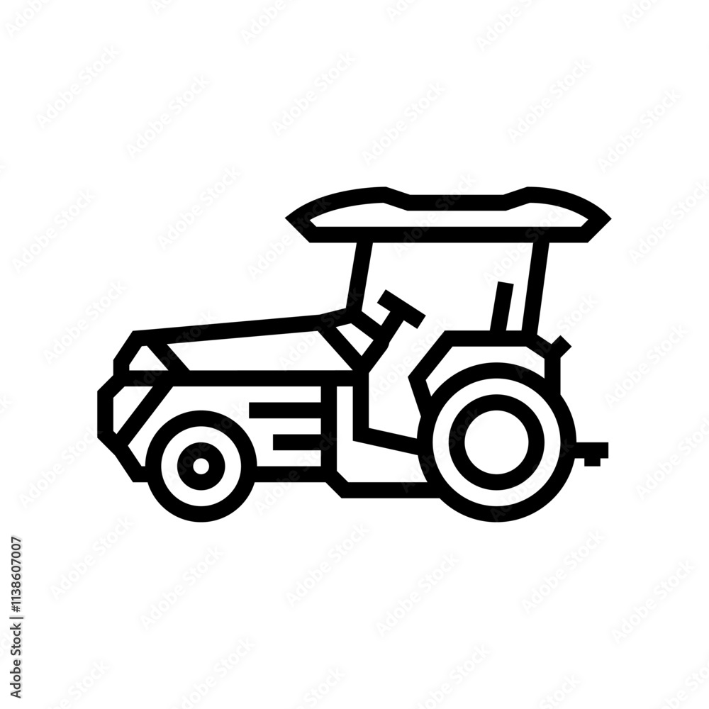 smart tractor agri tech line icon vector. smart tractor agri tech sign. isolated contour symbol black illustration smart tractor agri tech line icon vector. smart tractor agri tech sign. isolated contour symbol black illustration