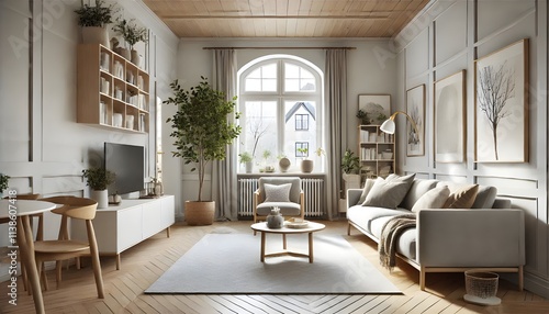 Wallpaper Mural Rustic Warmth with Wooden Torontodigital.ca