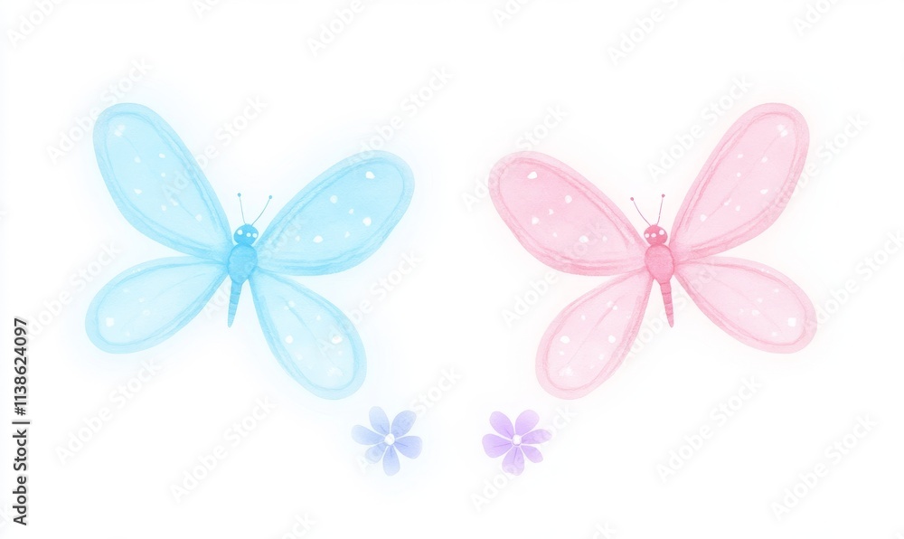 White-background imagery featuring wildflowers, carnations, and blue flowers, great for greetings and invitations. White-background imagery featuring wildflowers, carnations, and blue flowers, great for greetings and invitations.