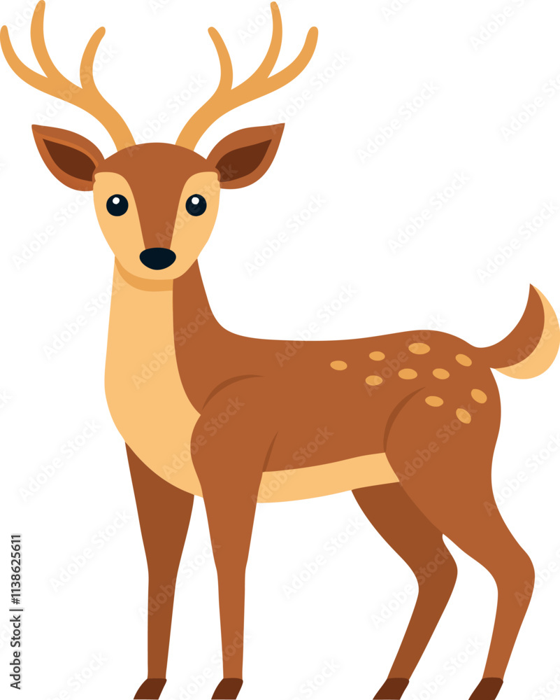 Fototapeta premium deer illustration