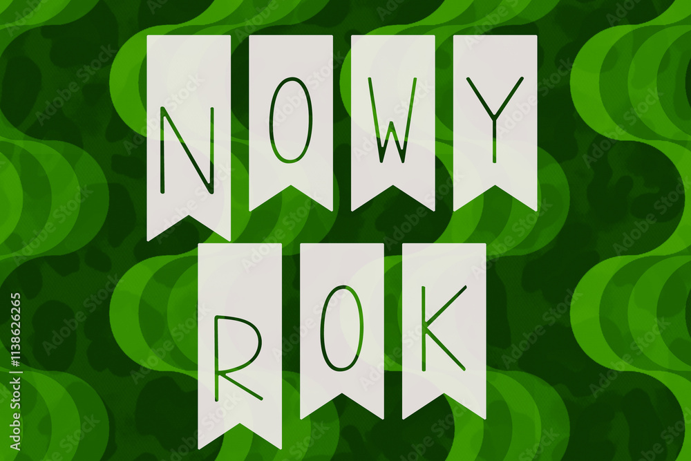 Fototapeta premium Nowy rok