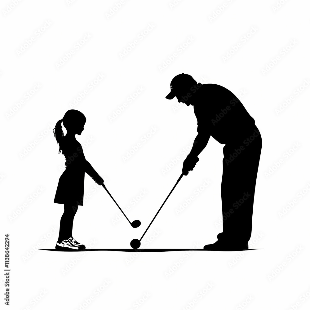 player silhouette sport golf vector player silhouette sport golf vector