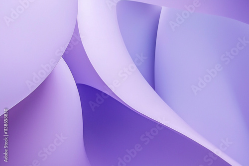 Soothing purple abstract layers