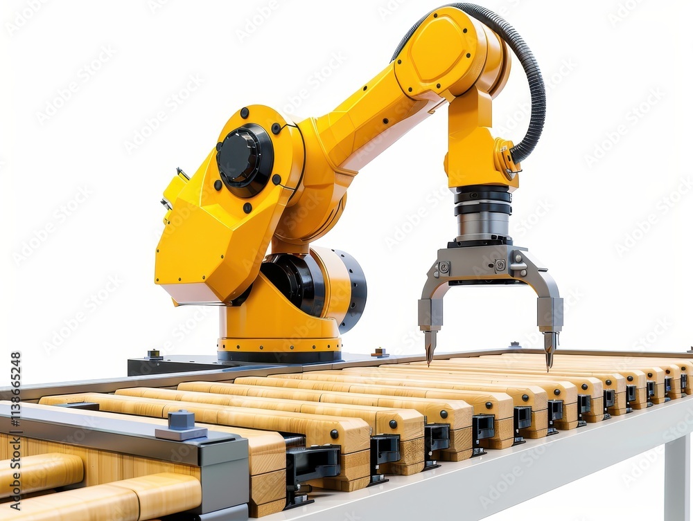 Automated production machinery industrial facility equipment isolated clean technology Automated production machinery industrial facility equipment isolated clean technology