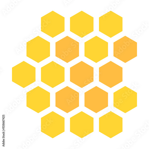 Honeycomb pattern vector art