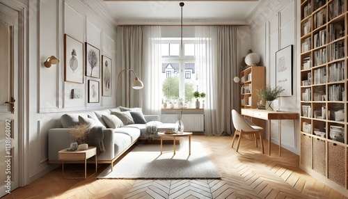 Wallpaper Mural Scenic Elegance with Modern Touch Torontodigital.ca