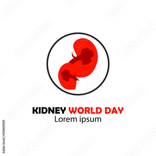 WORLD KIDNEY DAY VECTOR ILLUSTRATION