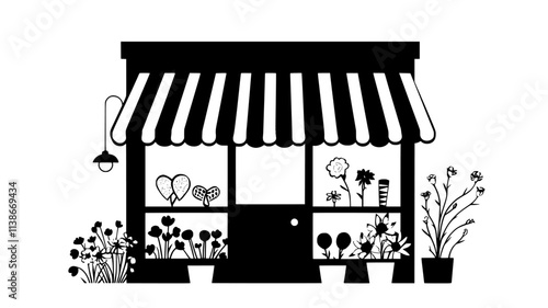 Flower shop using paper twist ties instead, Plant Digital Art