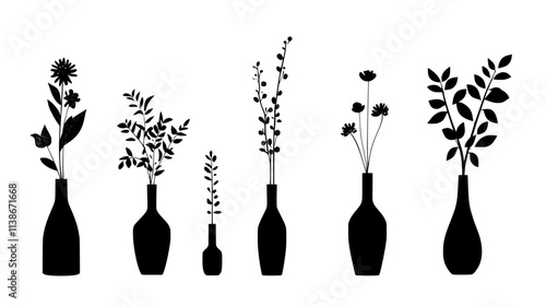 Reusable vases offered for flower arrangements, Plant Digital Art