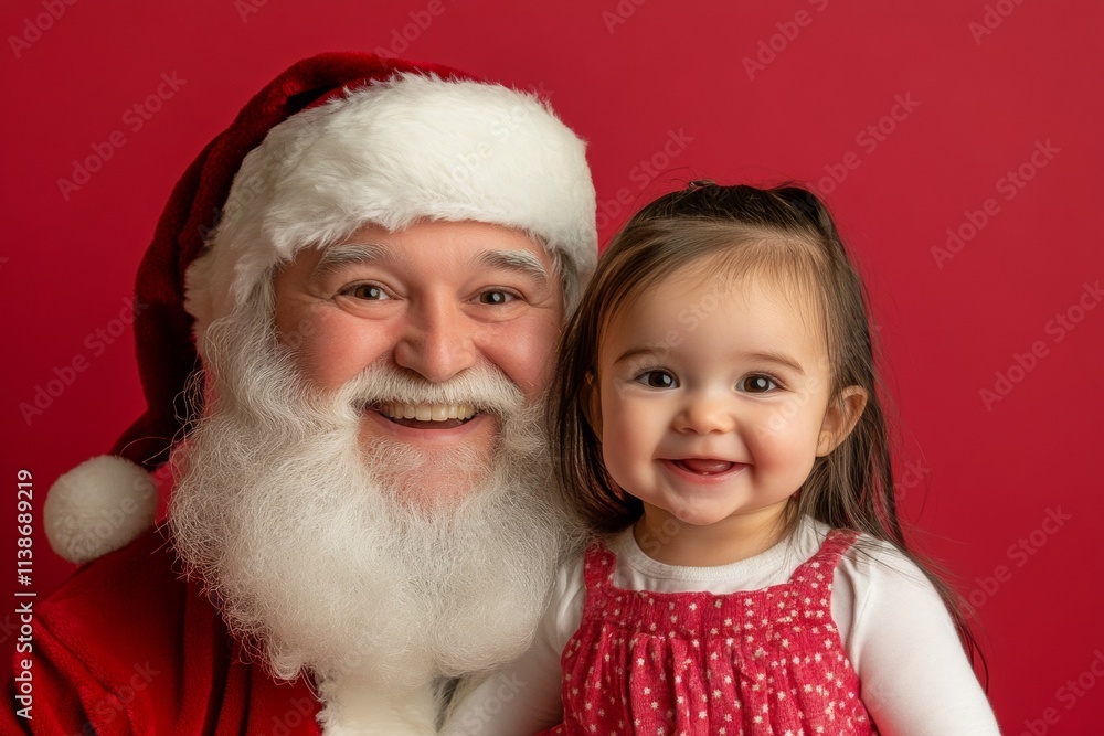 Isolated white baby girl in christmas lap on red background. Jolly xmas, lovely baby girl! copy space. Red santa photo. Santa lap photo shoot. Santa lap photo decor. Cute family christmas l. Isolated white baby girl in christmas lap on red background. Jolly xmas, lovely baby girl! copy space. Red santa photo. Santa lap photo shoot. Santa lap photo decor. Cute family christmas l.