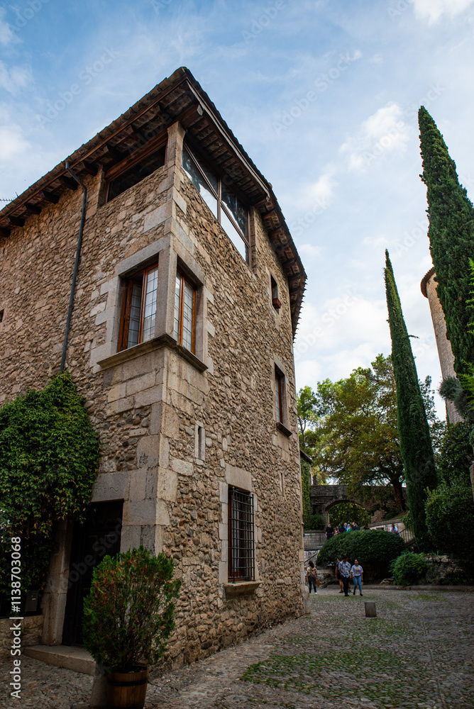 Along the streets and parks of Girona, Catalonia. Spain. Along the streets and parks of Girona, Catalonia. Spain.