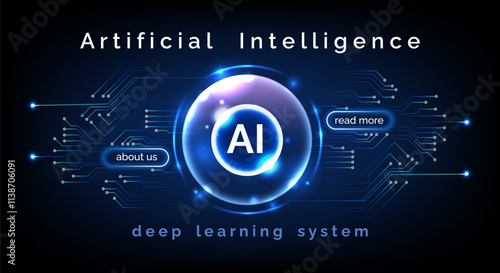 Artificial intelligence landing page