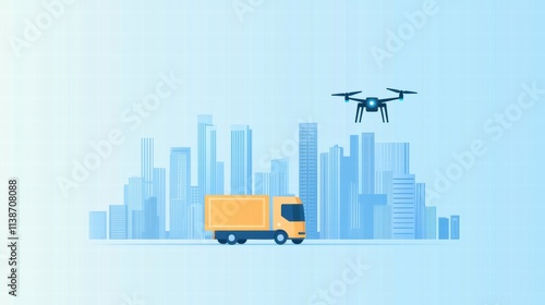 Efficient Delivery Solutions with Drones for Autonomous Transportation in Urban Areas