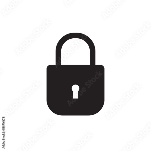 Free Download pad lock icon vector illustration for apps and websites - GFXLoad