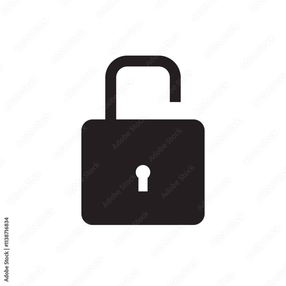 Lock icon vector illustration graphic design Lock icon vector illustration graphic design