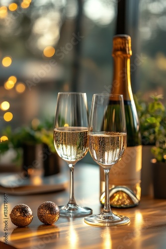 Elegant floral table setting for a celebration in a well lit indoor space
