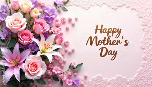 Beautiful floral arrangement with 