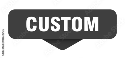 CUSTOM button