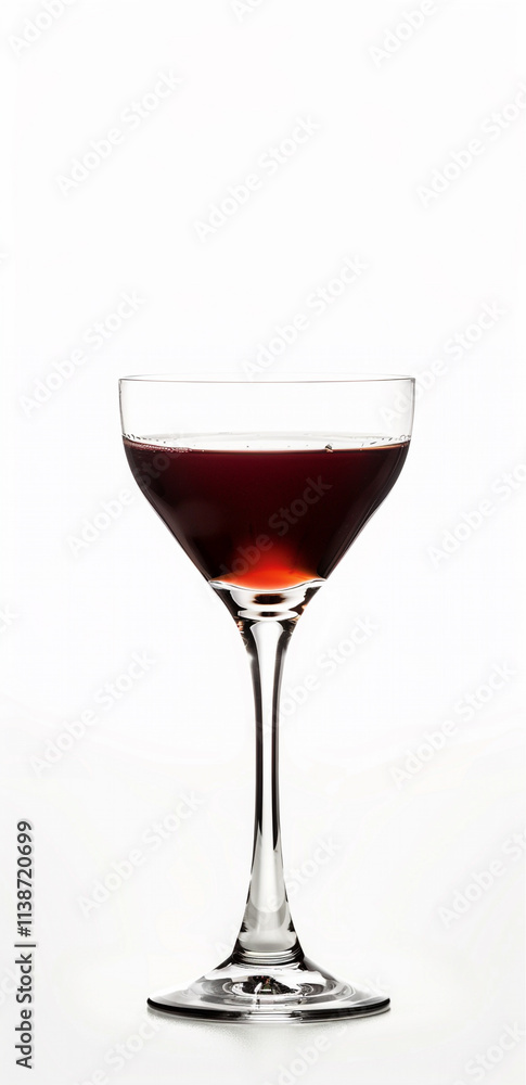close up of a cocktail party drink, isolated on a white background close up of a cocktail party drink, isolated on a white background