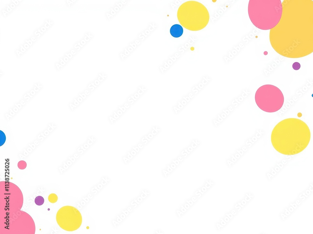Abstract halftone white background with three colorful accents, three, colors Abstract halftone white background with three colorful accents, three, colors