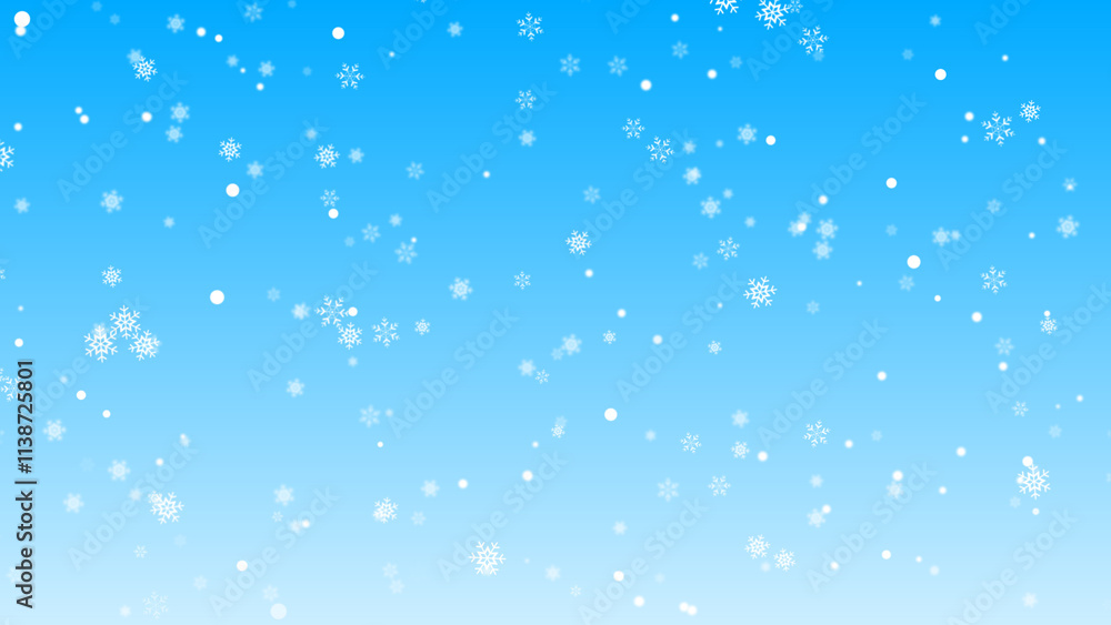 christmas blue winter snowfall background with snowflakes falling, christmas and new year holiday social media design element christmas blue winter snowfall background with snowflakes falling, christmas and new year holiday social media design element